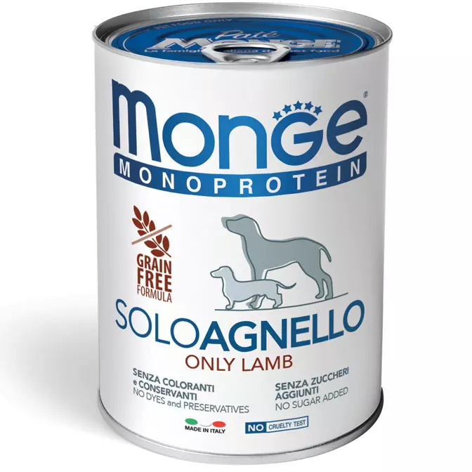 Monge Cane Monoprotein Solo Agnello 150 g