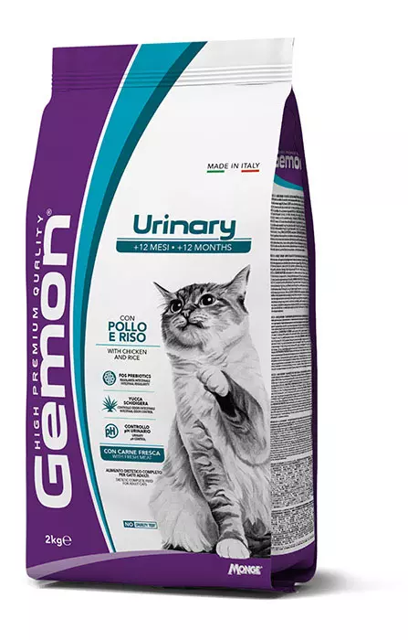 Monge Gatto Gemon Urinary Pollo e Riso 7 kg