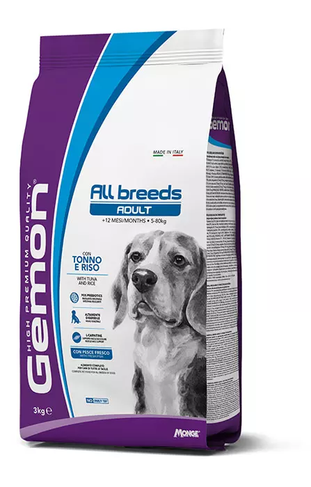 Monge Cane Gemon All Breeds Tonno 15 kg