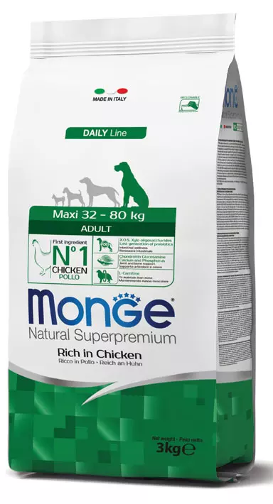 Monge Cane Natural Superpremium Maxi Adult Pollo 12 kg