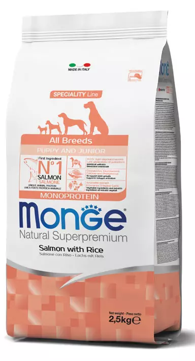 Monge Cane Natural Superpremium Puppy Salmone 12 kg
