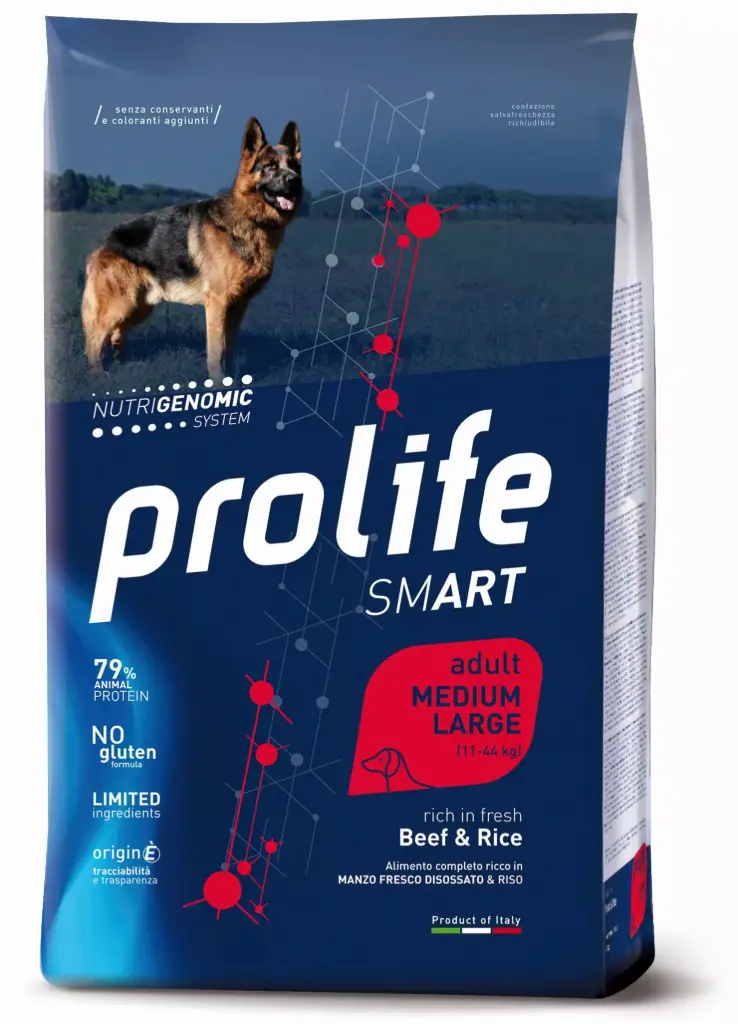 Prolife Smart Adult Manzo 12 kg