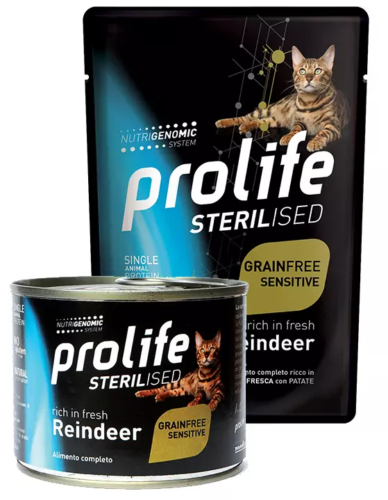 Prolife Sterilised Grain Free Adult Renna 85 g