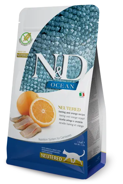 Farmina N&D Cat Ocean Arringa Neutered 5 kg