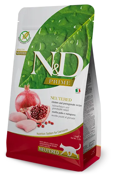 Farmina N&D Cat Prime Neutered Pollo 5 kg