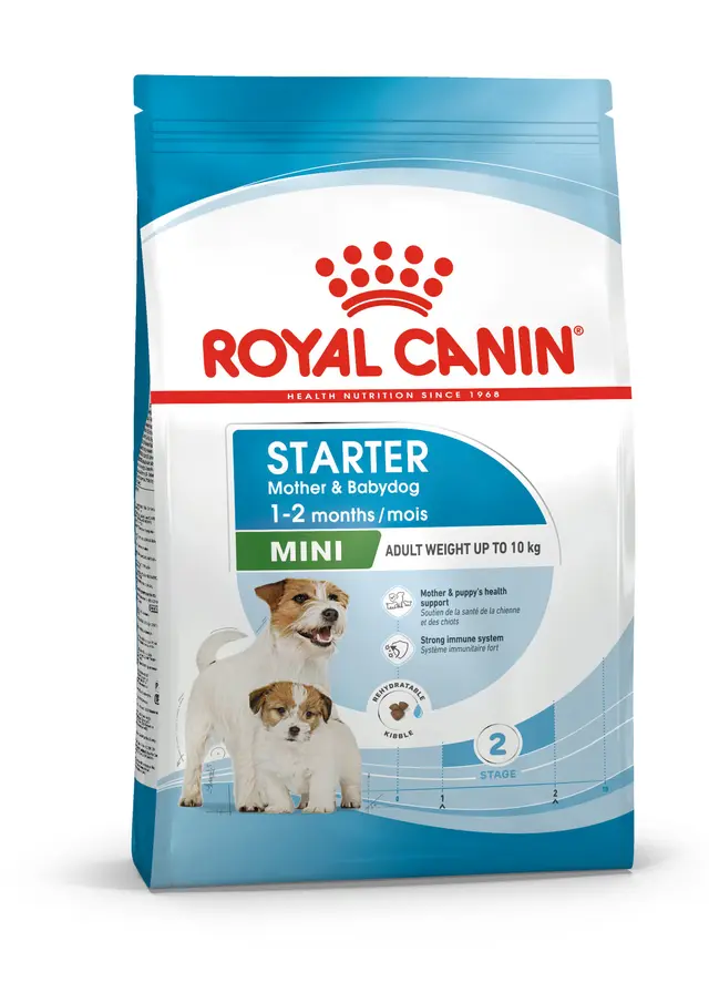 Rojal Canin Crocchette Cane Mini Starter M&B 1 kg