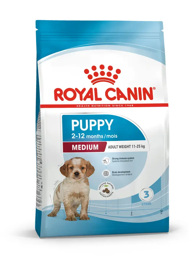 Rojal Canin Crocchette Cane Medium Puppy 3 kg