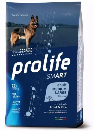 [CSPROSMAATR12000] Prolife Smart Adult Trota Riso 12 kg