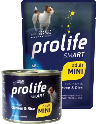 [CUPROSMAACR00100] Prolife Smart Adult Mini Pollo Riso 100 g