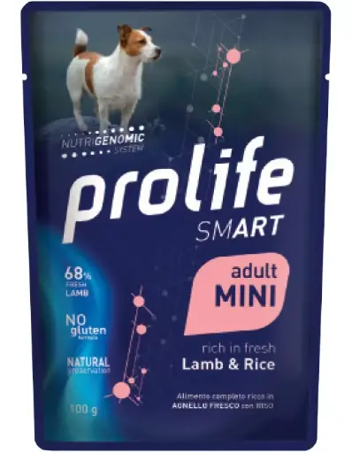 [CUPROSMAALR00100] Prolife Smart Adult Mini Agnello Riso 100 g