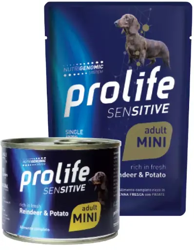 [CUPROSSTRNP00100] Prolife Sensitive Renna Patate 100 g