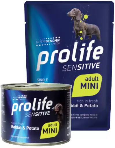 [CUPROSSTCOP00100] Prolife Sensitive Coniglio Patate 100 g