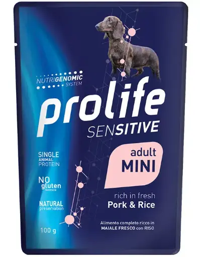 [CUPROSSTMAR00100] Prolife Sensitive Maiale 100 g
