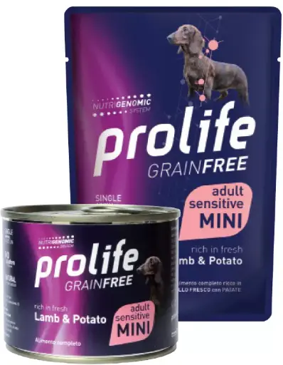 [CUPROSGFLBP00100] Prolife Grain Free Agnello 100 g