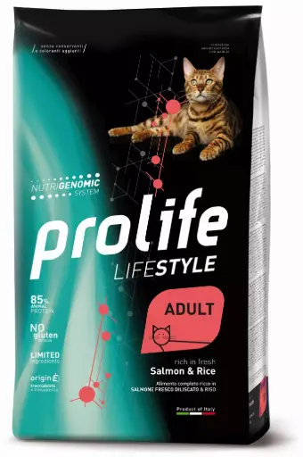 [GSPROLFSASR01500] Prolife Lifestile Adult Salmone 1500 g