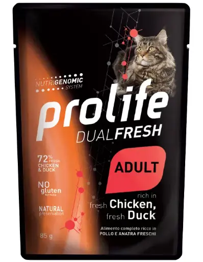 [GUPRODLFPAR00085] Prolife Dual Fresh Adult Pollo Anatra 85 g