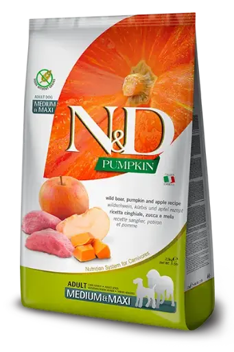 [CSFARNEDBOA12000] Farmina N&D Pumpkin Adult Cinghiale 12 Kg