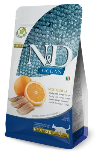 [GSFARNEDANU05000] Farmina N&D Cat Ocean Arringa Neutered 5 kg
