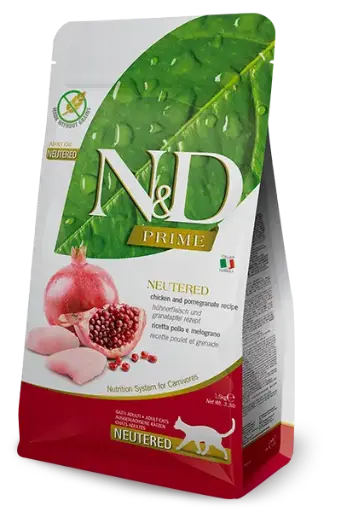 [GSFARPRINTP05000] Farmina N&D Cat Prime Neutered Pollo 5 kg