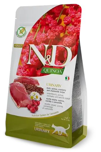 [GSFARQUIURD05000] Farmina N&D Cat Quinoa Urinary Anatra 5 kg