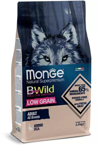 [CSMONBWDOCA12000] Monge Cane Adulto Natural SuperPremium Grain Free All Breeds Oca 12 kg
