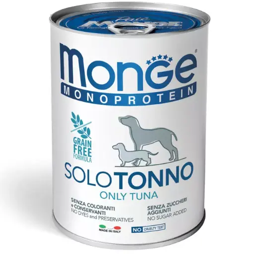 [CUMONMONTON00150] Monge Cane Monoprotein Solo Tonno150 g