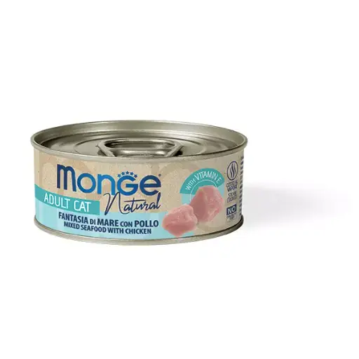 [GUMONNATFMP00080] Monge Gatto Adult Natural Fantasia di Mare con Pollo 80 g