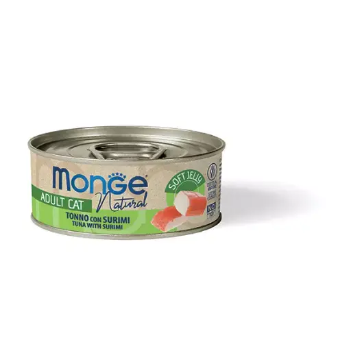 [GUMONJELTSU00080] Monge Gatto Jelly Tonno e Surimi 80 g