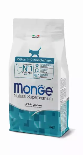 [GSMONNSPKTP10000] Monge Gatto Natural Superpremium Kitten Pollo 10 kg
