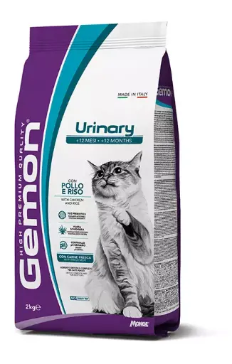 [GSMONGEMUPR07000] Monge Gatto Gemon Urinary Pollo e Riso 7 kg