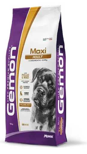 [CSMONGEMMXP15000] Monge Cane Gemon Maxi Adult con Pollo 15 kg