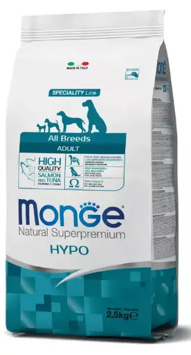 [CSMONNSPHST12000] Monge Cane Natural Superpremium Hypoallergenic Salmone & Tonno 12 kg