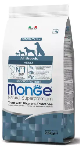 [CSMONNSPTRT12000] Monge Cane Natural Superpremium Trota 12 kg